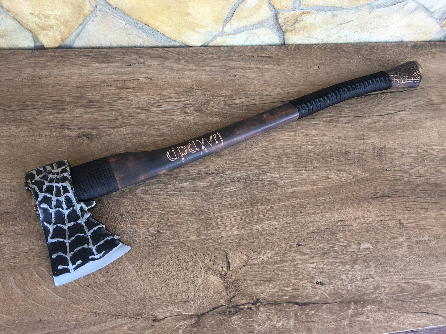 Axe gift, mens axe, man anniversary gift, man accessories, man knife, viking axe, tomahawk, hatchet, mens gifts, medieval axe, viking gifts