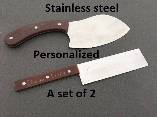 Stainless steel knife, kitchen knife, butcher knife, bridesmaid gift, meat chopper, veggie, bridesmaids gifts, chef gift,kitchen gift,knives