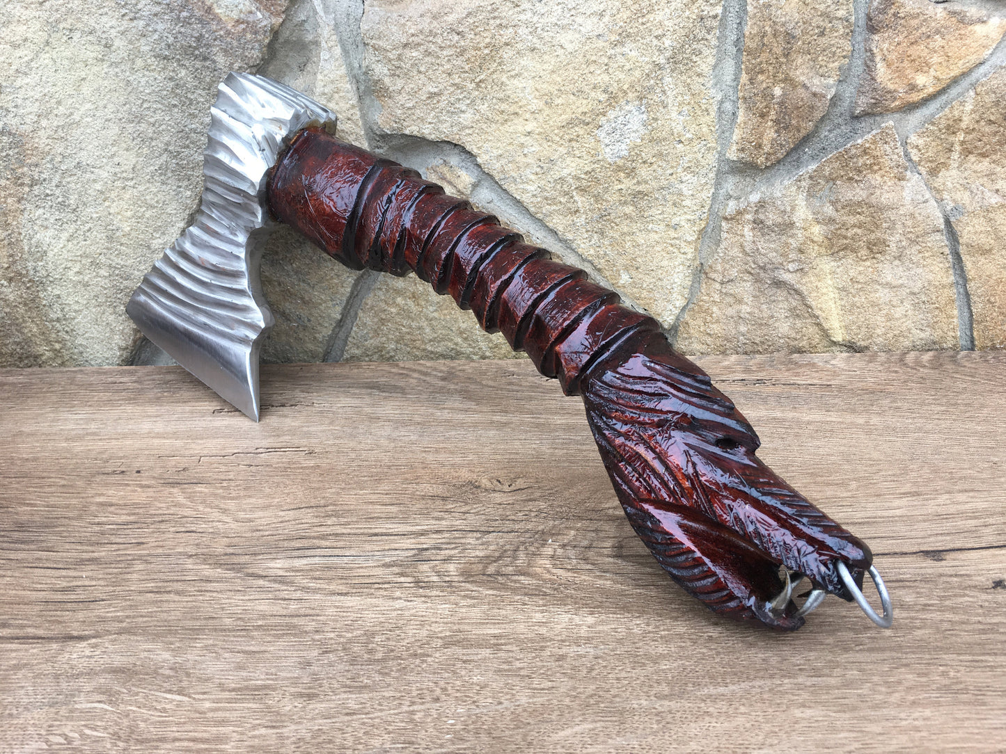 Mens axe, stress relief, viking axe, axe gift, mens birthday gift, mens valentines, mens organizer,hatchet,mens gifts,mens jewelry,manly art