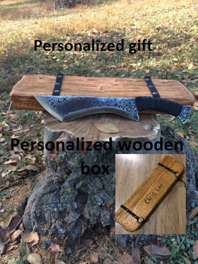 Mens gift, viking knife, groomsman gift, hand forged knife, hunting knife, viking weapon decor, hunting tools, camp knife,fathers day gift