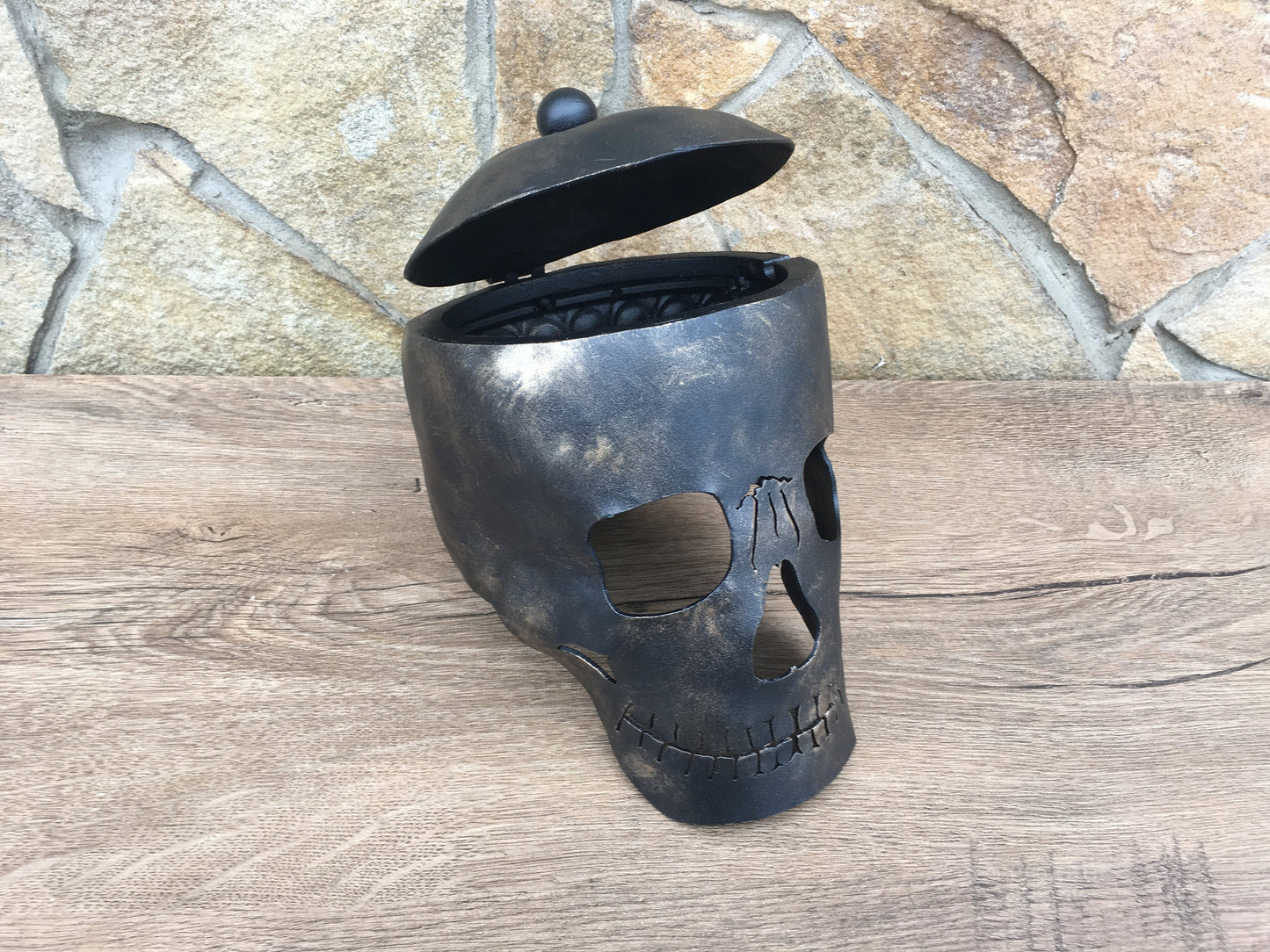 Ashtray, ash tray, ashtray skull, ashtray deco, horror gift, Halloween gift, ashtray cigar, smokers pipe, smoking accessory, smokers tool
