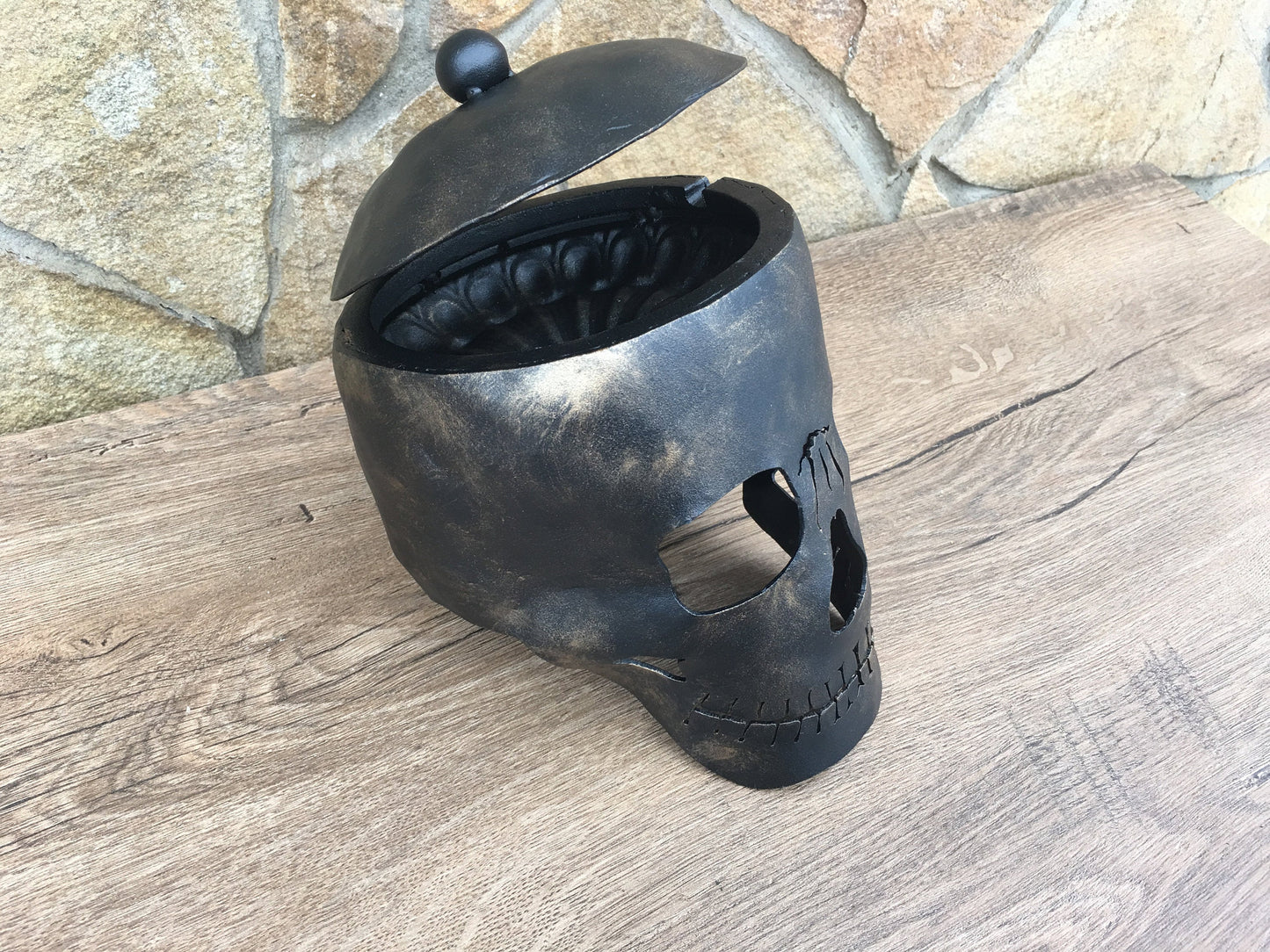 Ashtray, ash tray, ashtray skull, ashtray deco, horror gift, Halloween gift, ashtray cigar, smokers pipe, smoking accessory, smokers tool