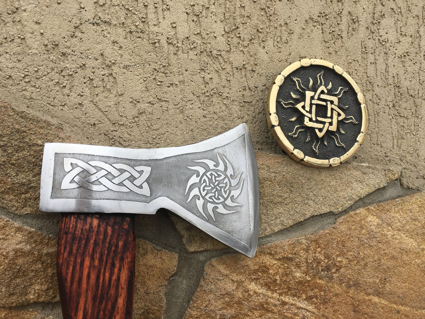 Mens gift set, viking axe, buckle, mens gifts, belt buckle, mens gift ideas, medieval axe, hatchet, viking gifts, handyman tool, axes, axe