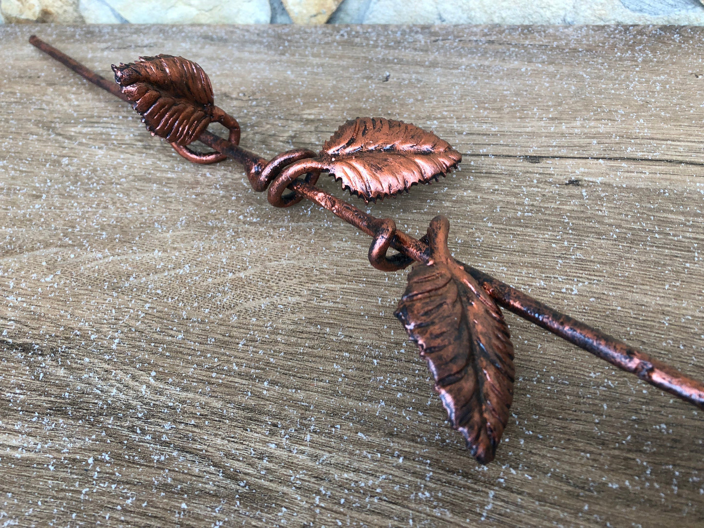 Custom listing for Brian: metal rose, wooden box, engraving