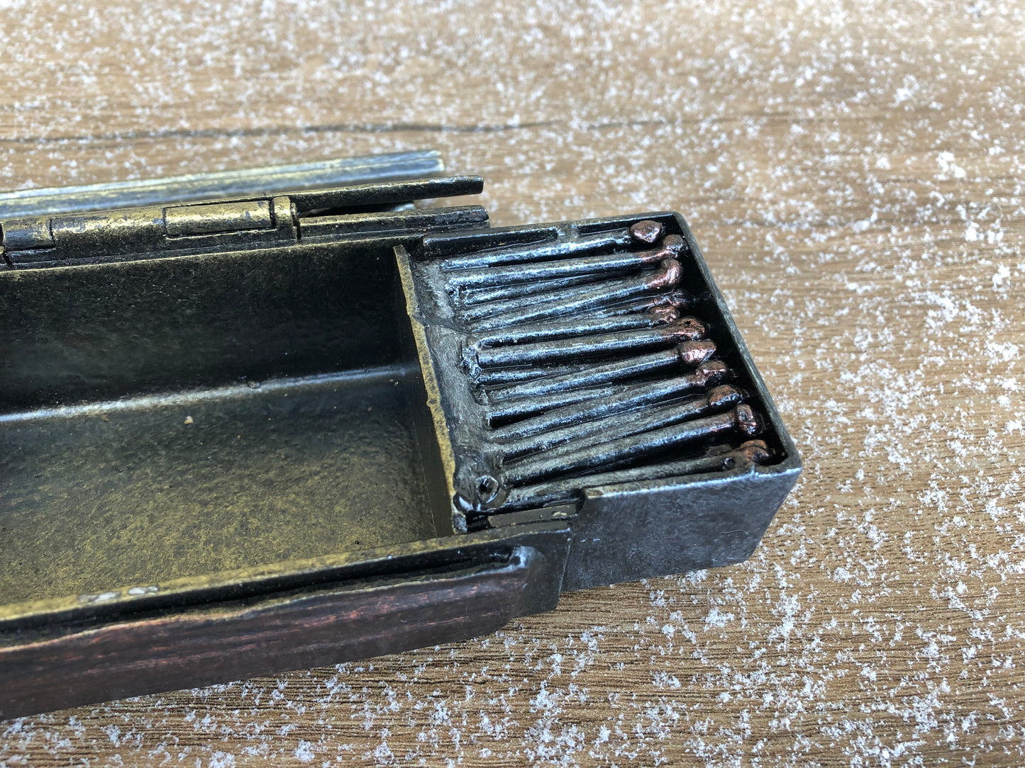 Ashtray forged metal, cigar ashtray, ash tray, cigar ash tray, cigarette holder case,smoker accessories, tobacco,gift for smoker, cigar case