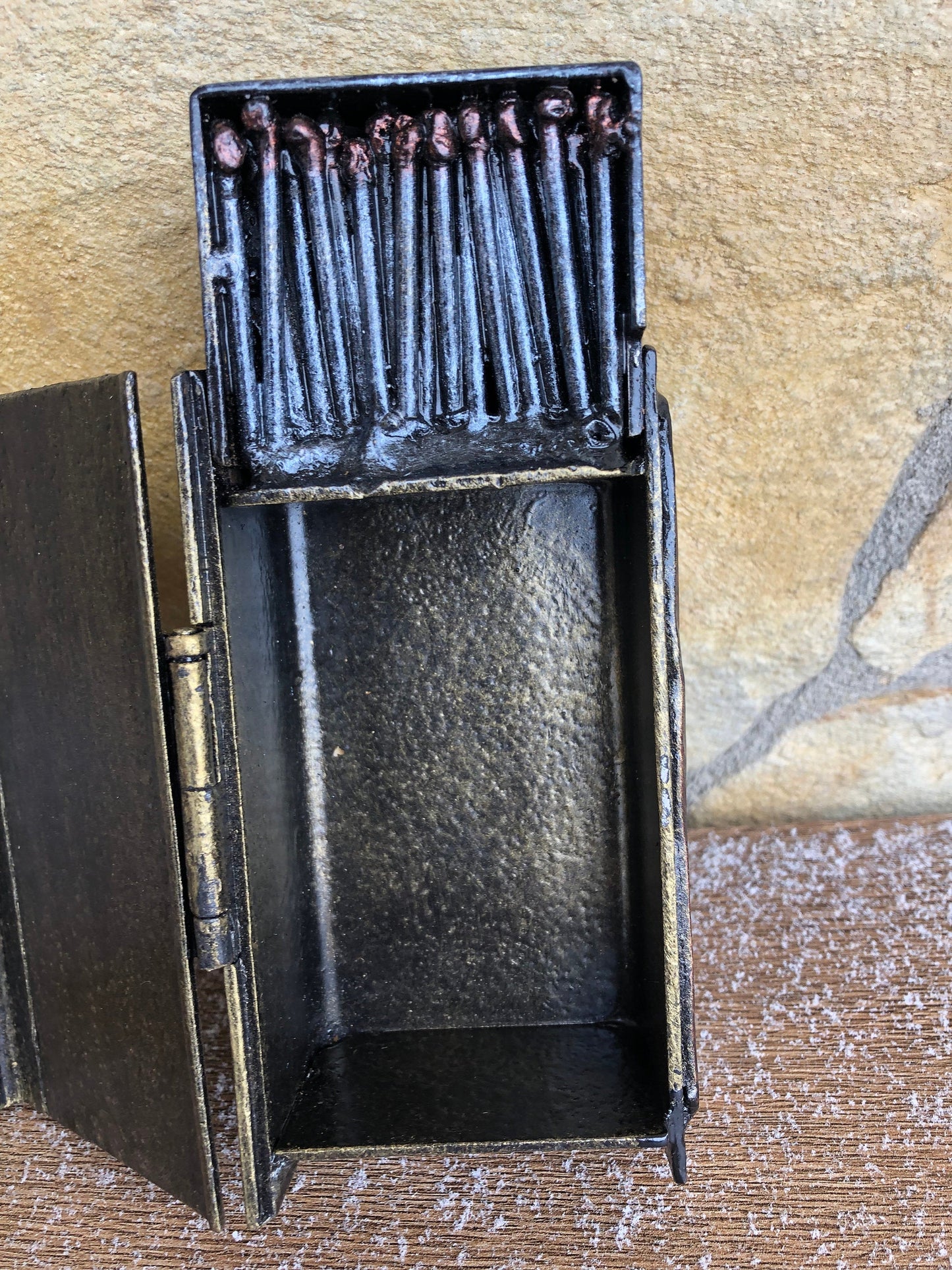 Ashtray forged metal, cigar ashtray, ash tray, cigar ash tray, cigarette holder case,smoker accessories, tobacco,gift for smoker, cigar case