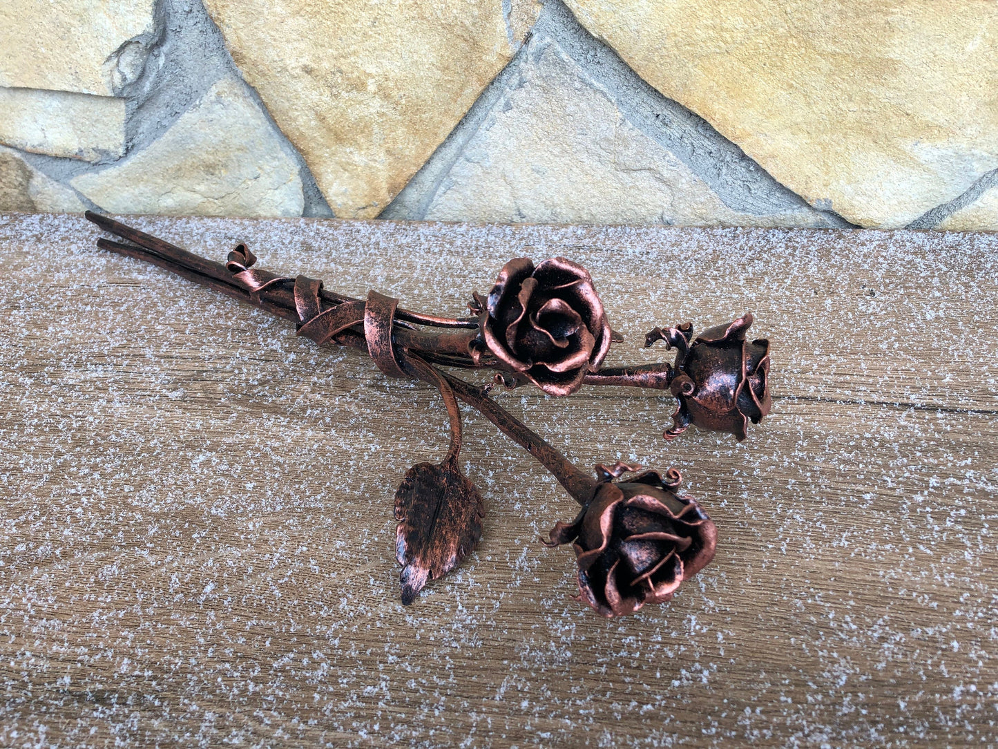 Wedding bouquet, wedding flowers, bridal bouquet, bridesmaid bouquet, bridal flowers, metal flower art, flower bouquet, bouquet of roses