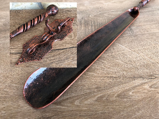 Shoehorn, anniversary gift for her, shoe horn, iron shoe horn, iron shoehorn, metal shoehorn, shoe accessories, shoe stuff,insoles,iron gift