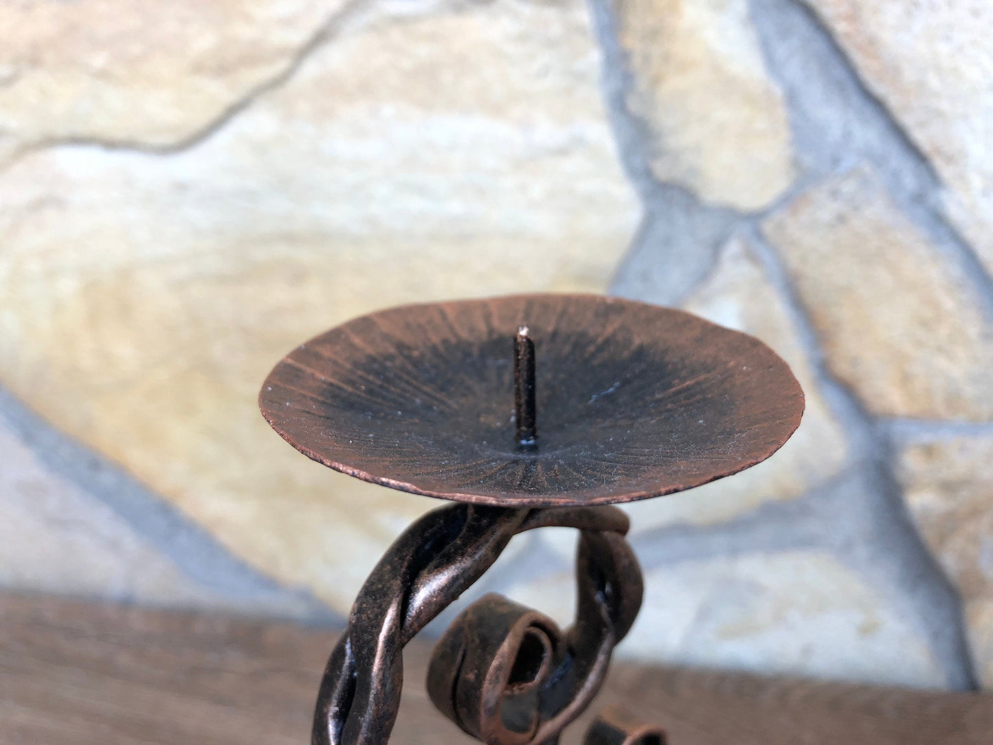 6 year anniversary,candle holder, iron gift for her,steel anniversary gift for her,candlestick holder,wedding anniversary gift for her