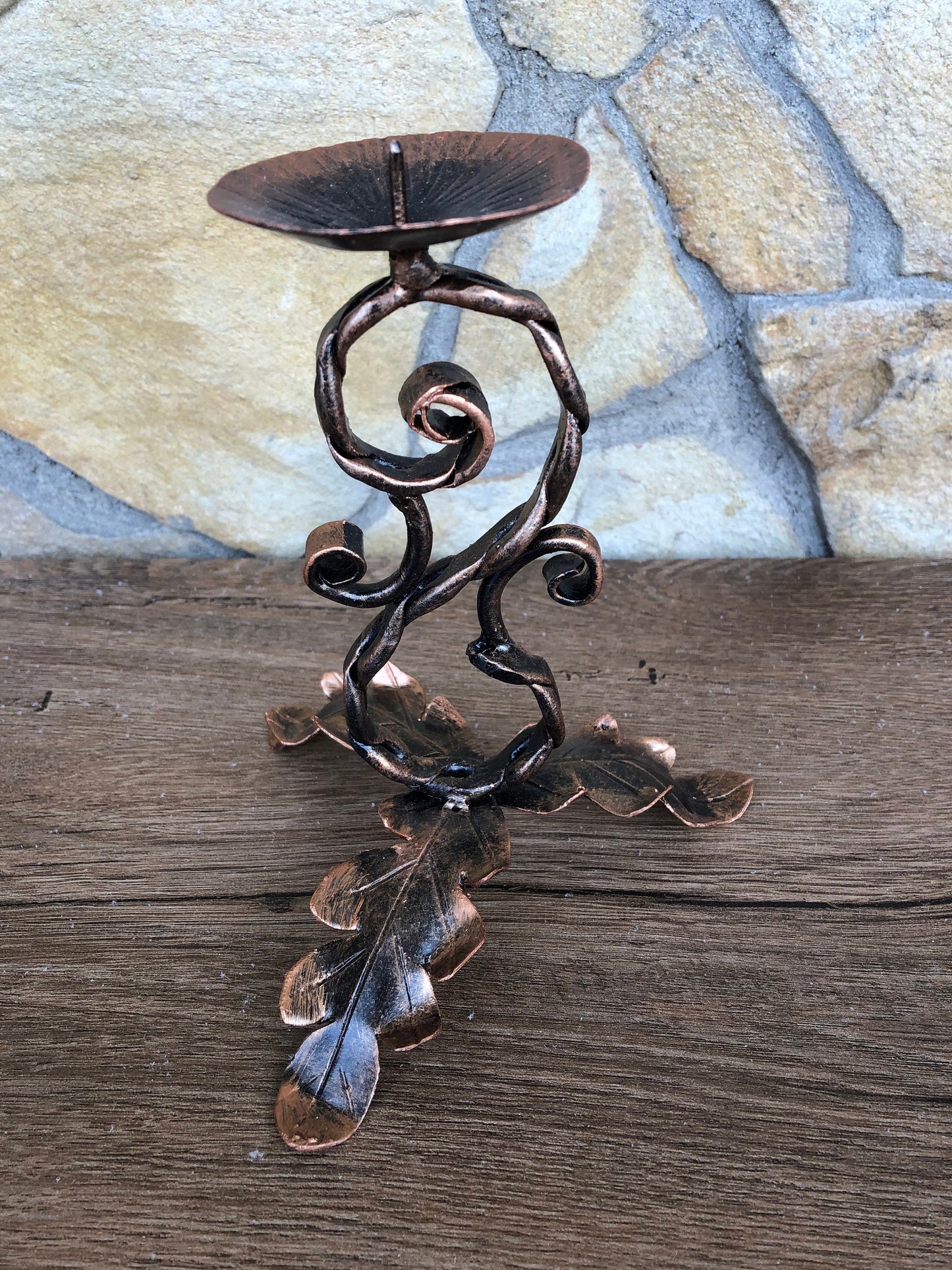 6 year anniversary,candle holder, iron gift for her,steel anniversary gift for her,candlestick holder,wedding anniversary gift for her