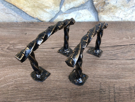 A set of 2 drawer pulls, drawer handle, drawer knob, drawer hardware, cabinet knob, cabinet pull, kitchen cabinet, cabinet handle, door pull