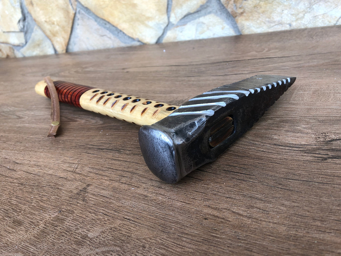 Hammer, blacksmith hammer, hand crafted hammer, fathers day gift, gift for Dad, handyman tool, handyman gift, iron anniversary gift, tools