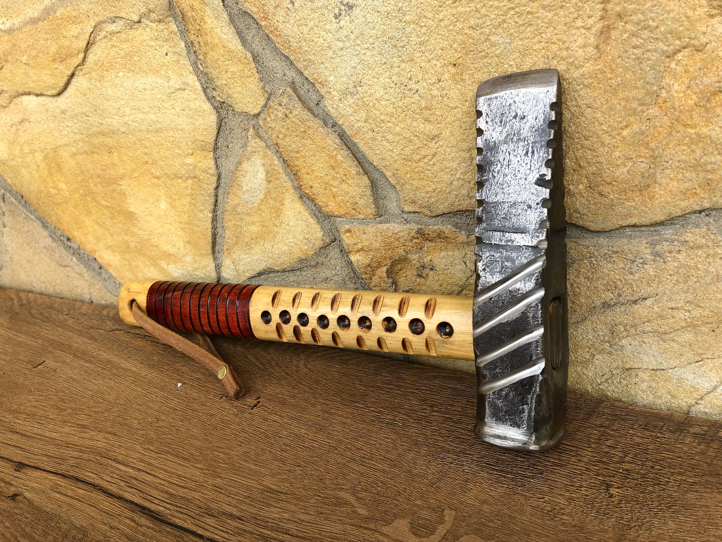 Hammer, blacksmith hammer, hand crafted hammer, fathers day gift, gift for Dad, handyman tool, handyman gift, iron anniversary gift, tools