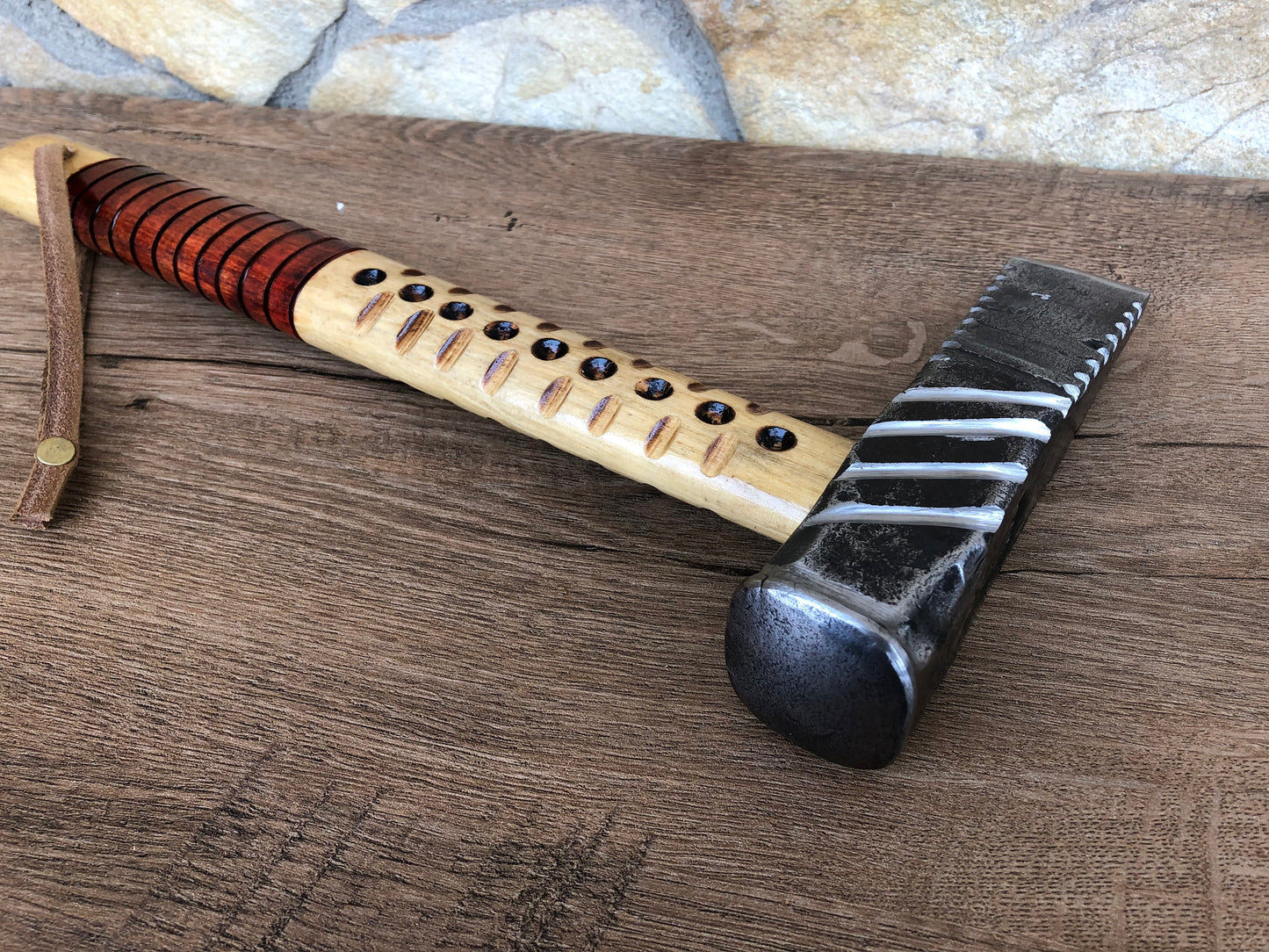 Hammer, blacksmith hammer, hand crafted hammer, fathers day gift, gift for Dad, handyman tool, handyman gift, iron anniversary gift, tools