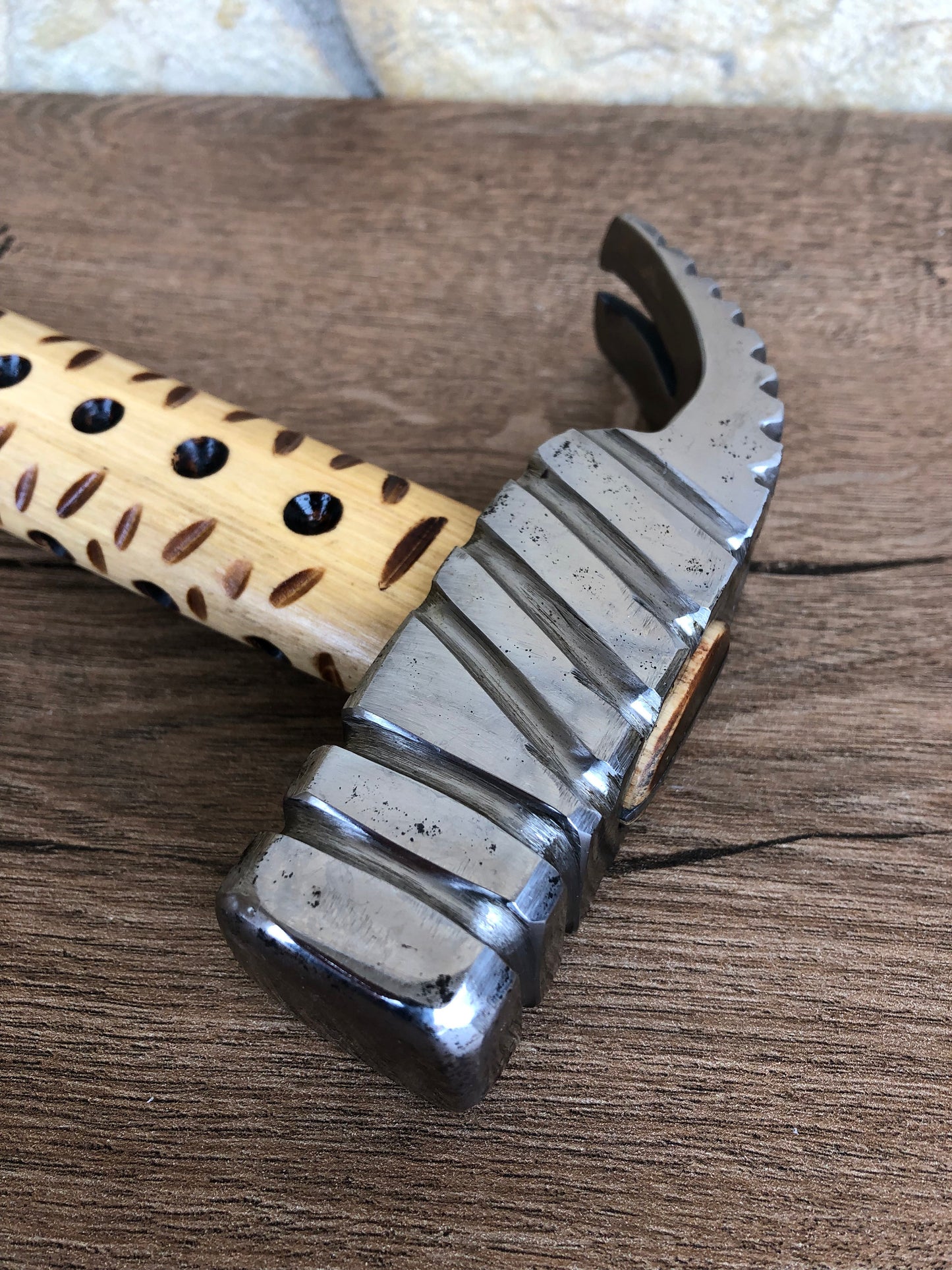 Claw hammer, hand crafted carpenter's claw hammer, hammer, hand crafted hammer, custom hammer, personalized hammer, engraved hammer, tools