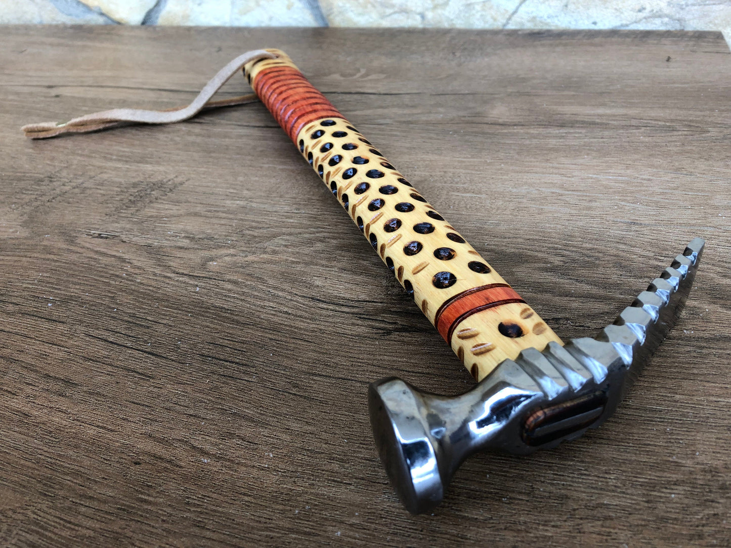 Hammer, hand crafted hammer, decorative hammer, carpentry woodwork, carpenter tool, woodwork tool, carving hammer, engraved hammer,mens gift