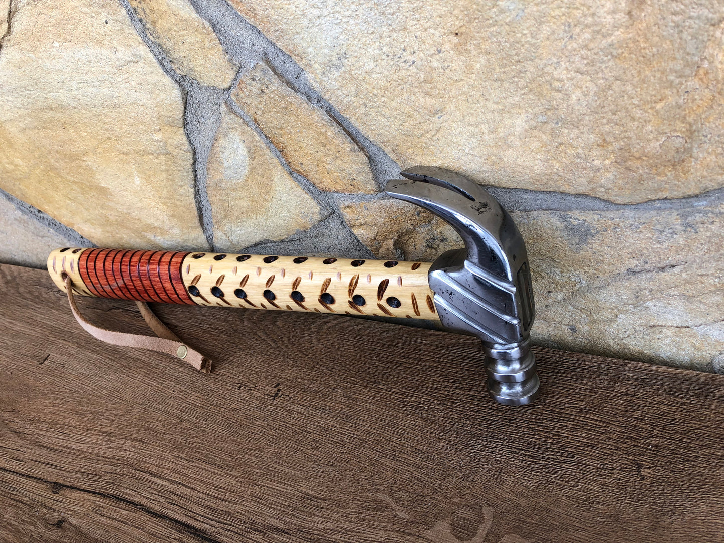Claw hammer, hammer, gift for father, hand crafted hammer, hammer dad, hammer charm, hammer display, hammer for papa, hammer for grandpa