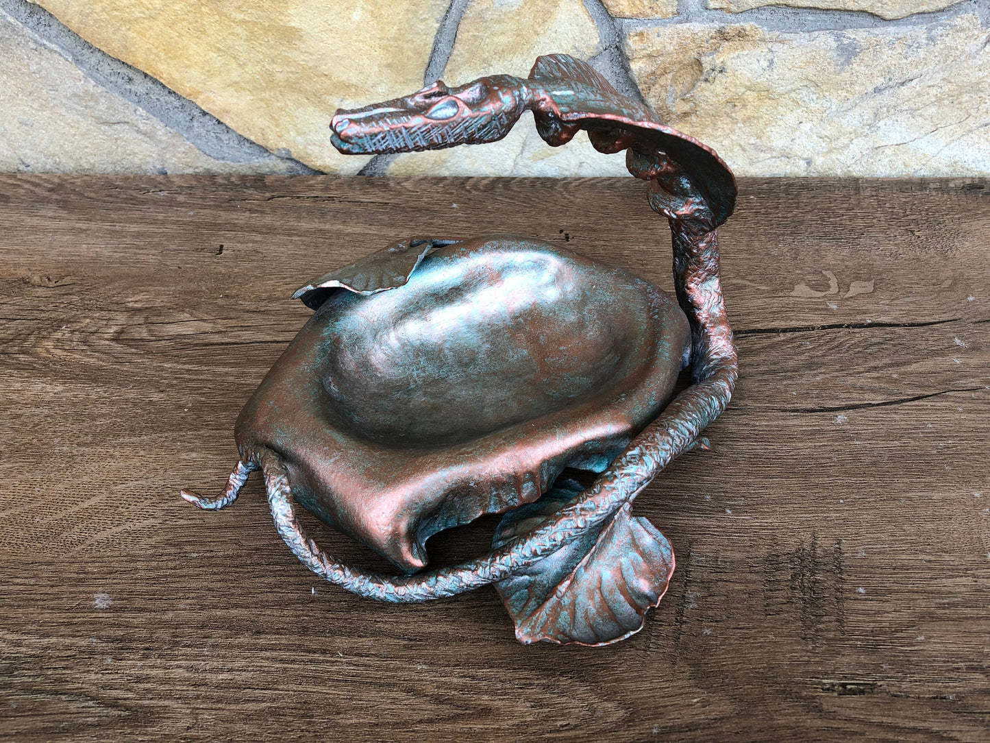 Ash tray, ashtray, metal gift for him, birthday gift, Christmas gift, metal gift for her, anniversary gift, wedding gift, Father's day gift