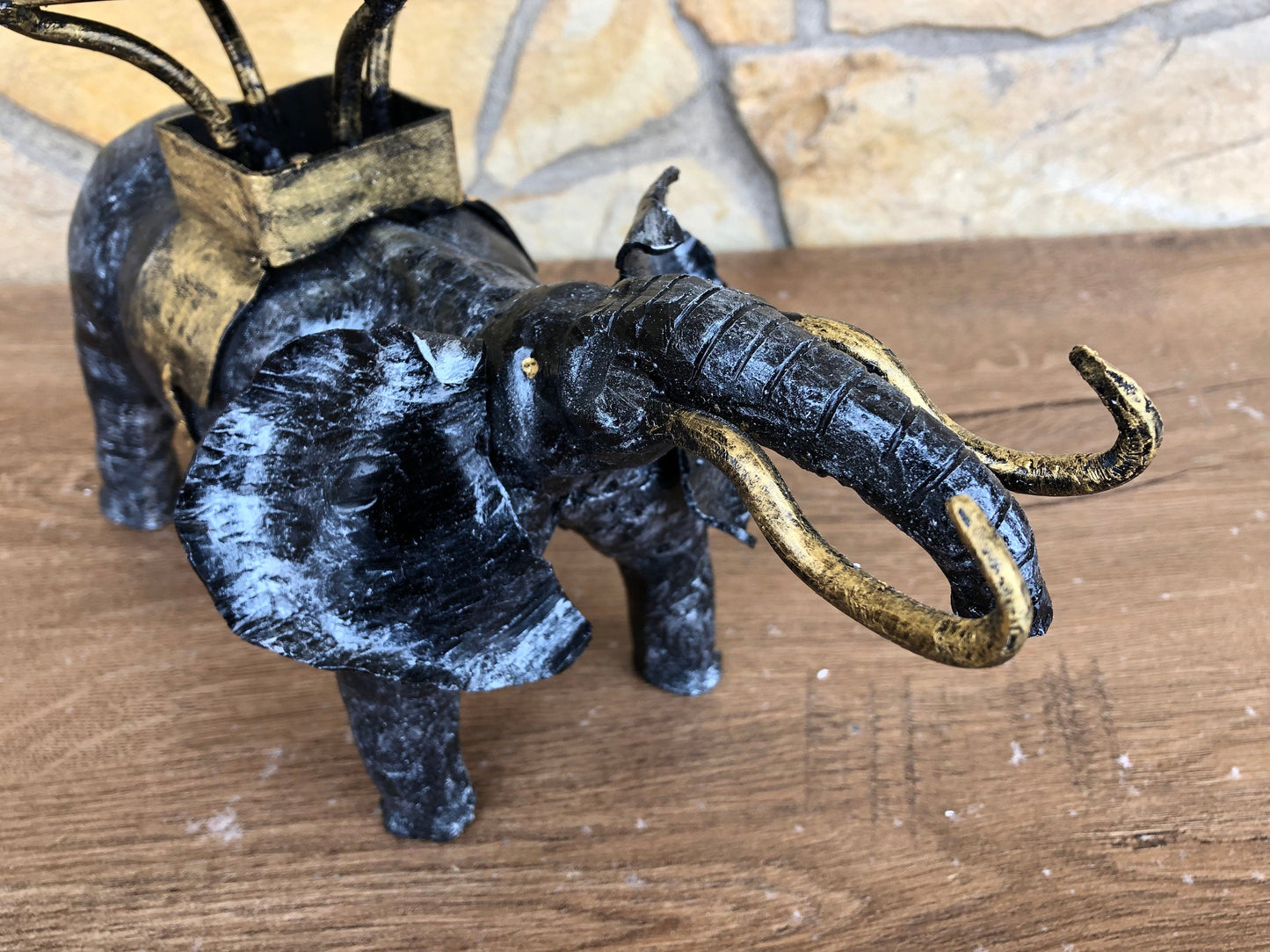 Hand forged ashtray, cigar ashtray, ashtray, cigar ash tray, cigarette ashtray, smoker accessories, gift for smoker, mens gifts, elephant
