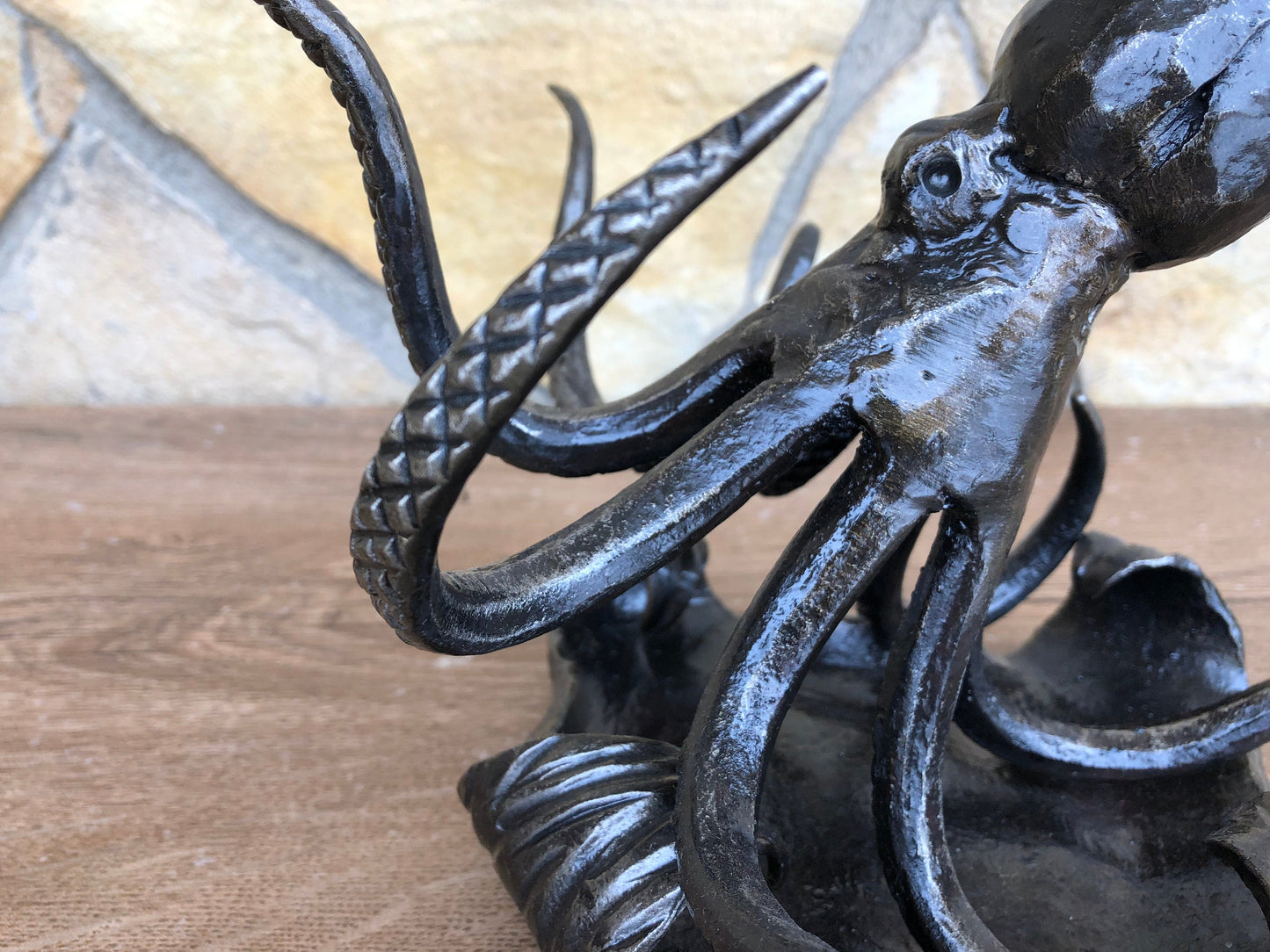 Ashtray, ash tray, cigar holder, octopus art, smoker accessories, smoker gift, octopus gifts, octopus, smoking, gift for smoker, mens gifts