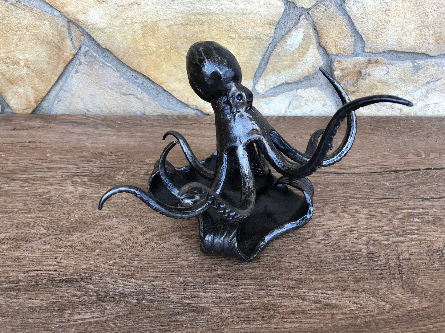Ashtray, ash tray, cigar holder, octopus art, smoker accessories, smoker gift, octopus gifts, octopus, smoking, gift for smoker, mens gifts