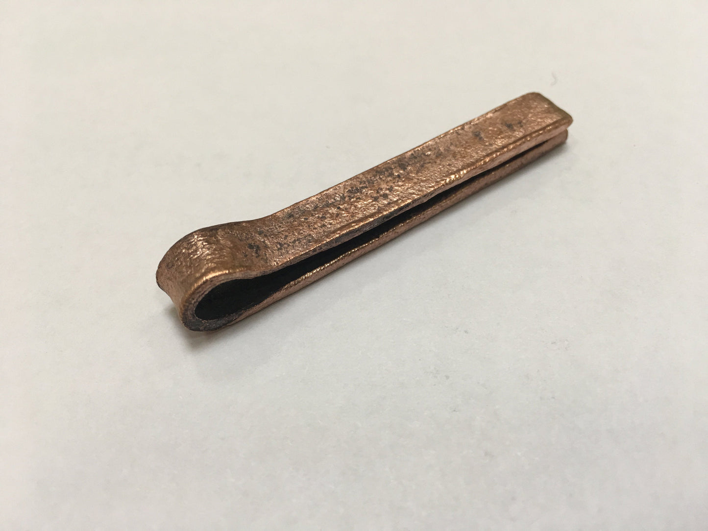 Copper tie clip, tie clip, tie bar, tie tack, copper gift for men, copper gift for him, personalized tie clip, mens copper gifts, tie clips