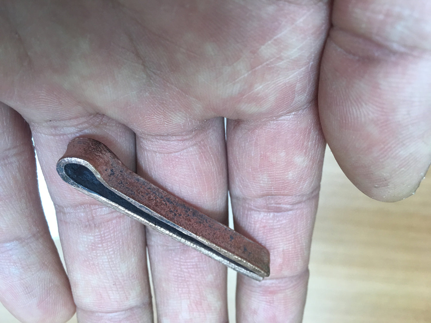 Copper tie clip, tie clip, tie bar, tie tack, copper gift for men, copper gift for him, personalized tie clip, mens copper gifts, tie clips