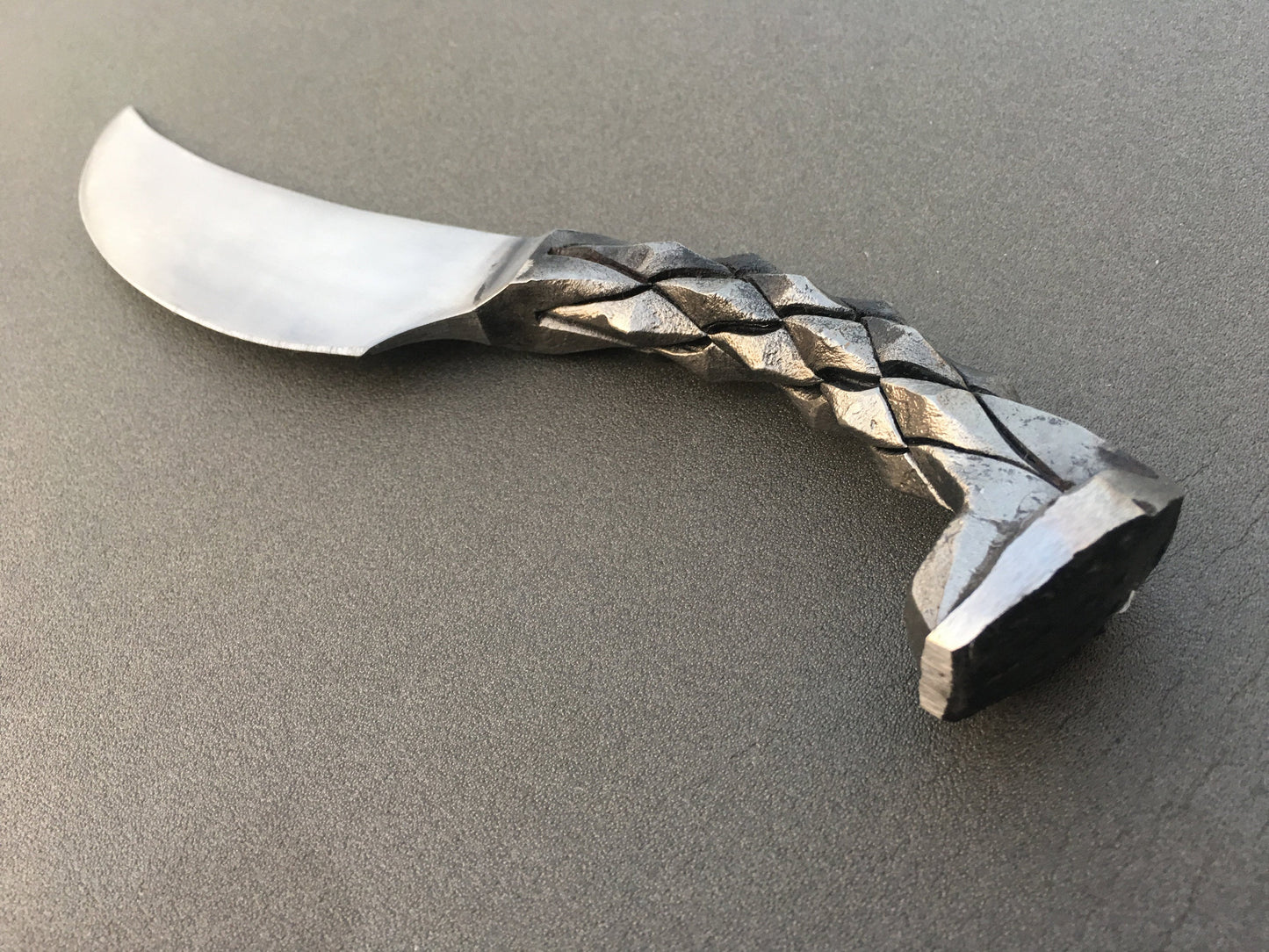 Railroad spike knife, iron anniversary, iron gift for him, mens gifts, engraved knife, gift box, knife decor, knife for groomsmen, knife set