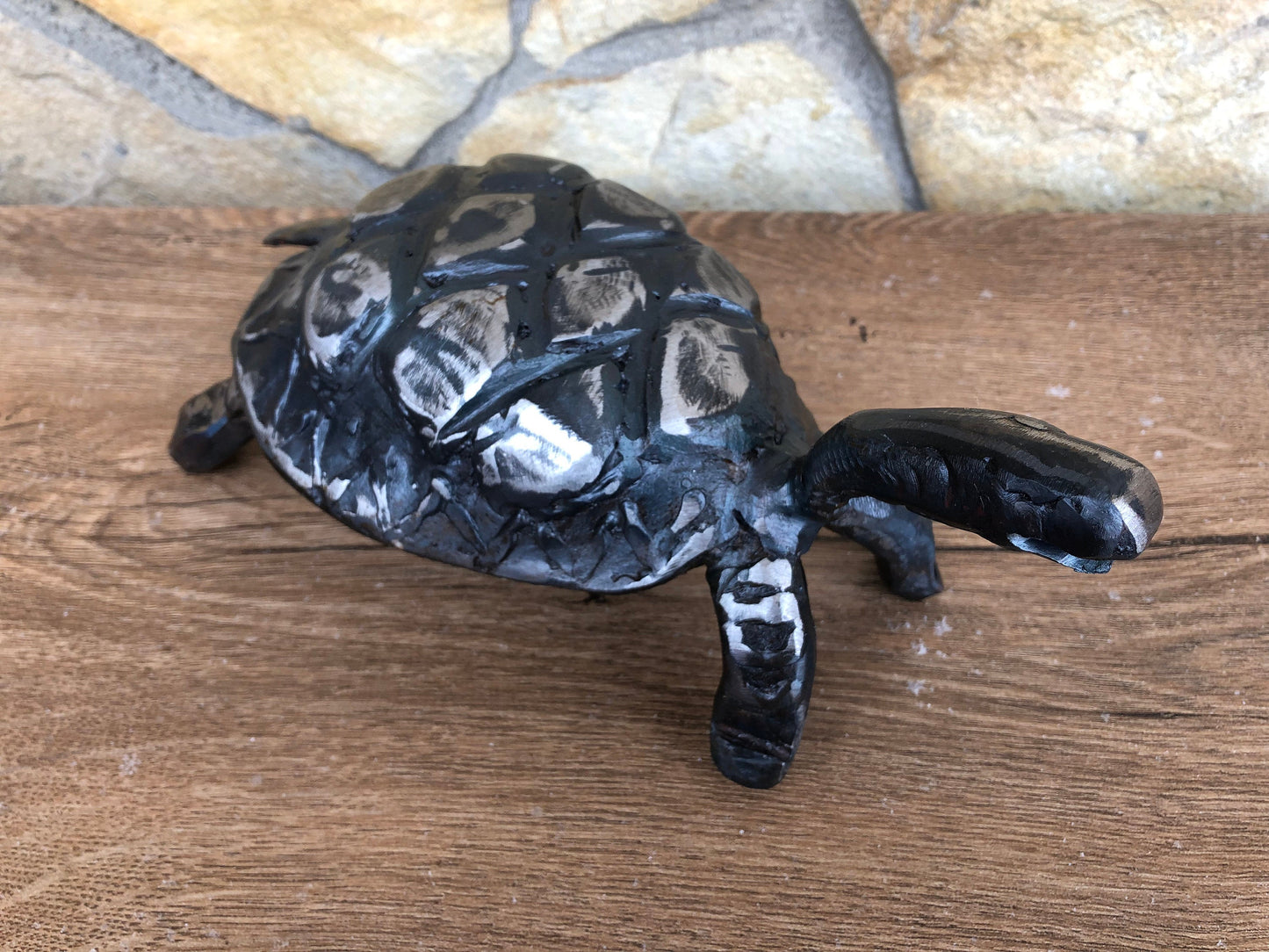 Turtle, hand forged turtle, turtle gifts, tropical beach decor, nautical decor, turtle figurine, wildlife, amphibians, iron gift, mens gifts
