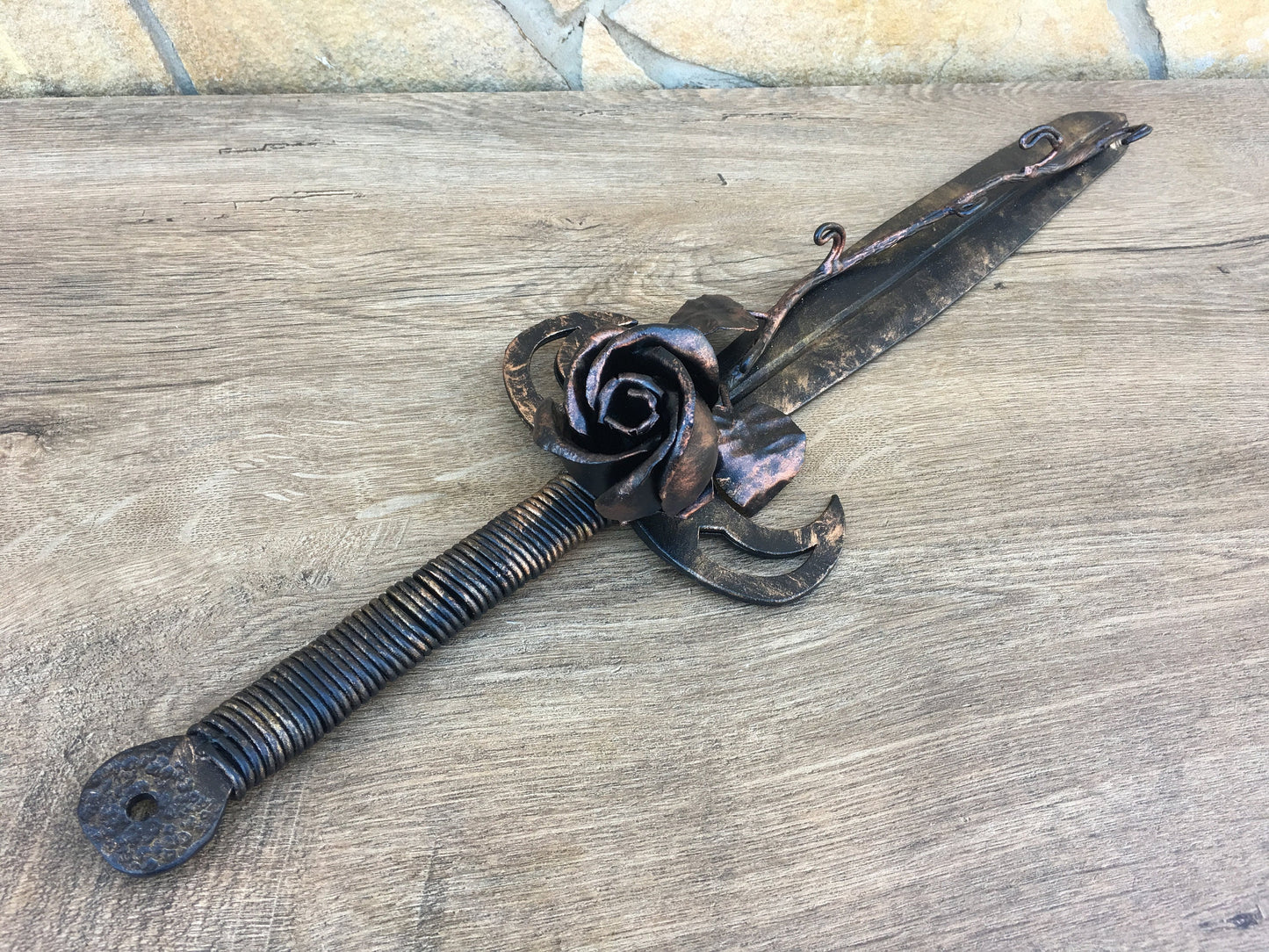Entryway hooks, wall hooks, wall hanger, sword decor, wall decor, floral decor, wall key holder, hallway hooks, hanger, kitchen hooks, hooks