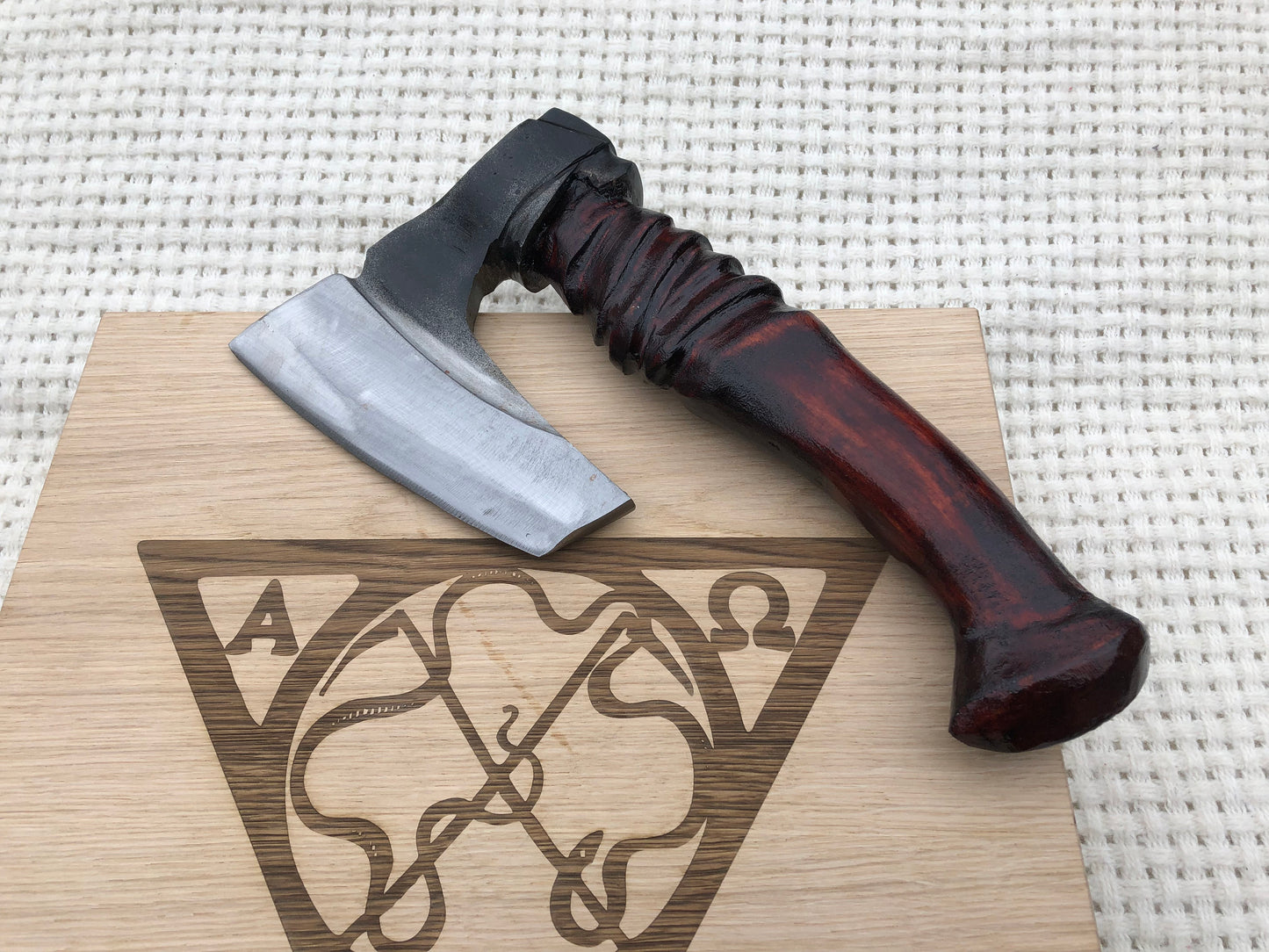 Mens gift box, railroad spike knife, axe, viking axe, mens gift set,mens gift birthday,iron anniversary,6 year anniversary,steel anniversary