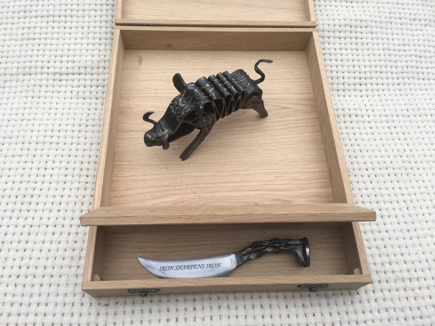 Mens gift set, railroad spike knife, axe, viking axe, mens gift box,boar,mens gift birthday,mens gift whiskey,mens gift hunting,dock station