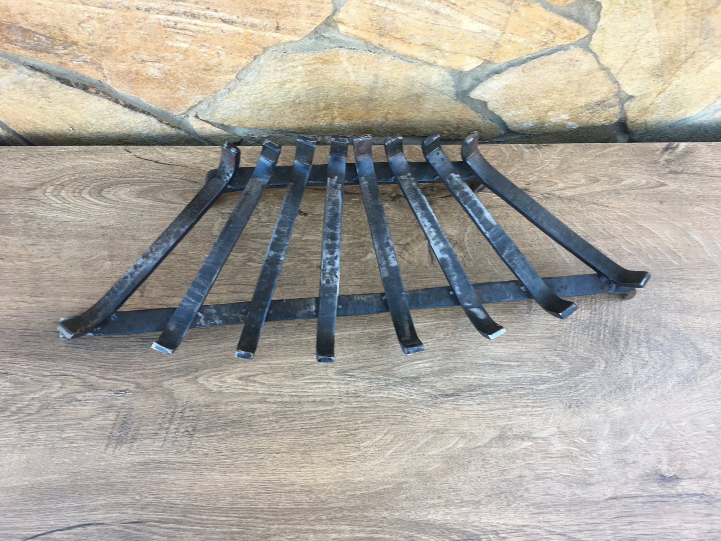 Fireplace grate, log grate, fire grate, hearth, wood holder, fireplace hearth, wood stove rack, fireplace rack, log basket, rustic decor