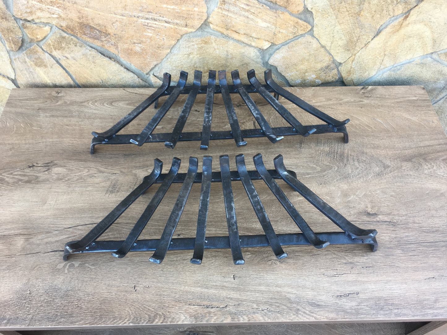 Fireplace grate, log grate, fire grate, hearth, wood holder, fireplace hearth, wood stove rack, fireplace rack, log basket, rustic decor