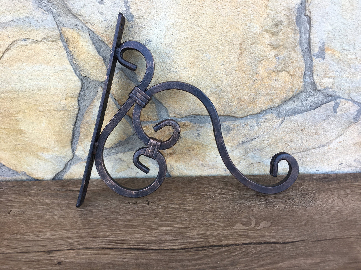 Iron anniversary gift for her, plant hook, plant hanger, plant holder, hanging plant, hanging planter, pot hook, flowerpot hanger,iron gifts