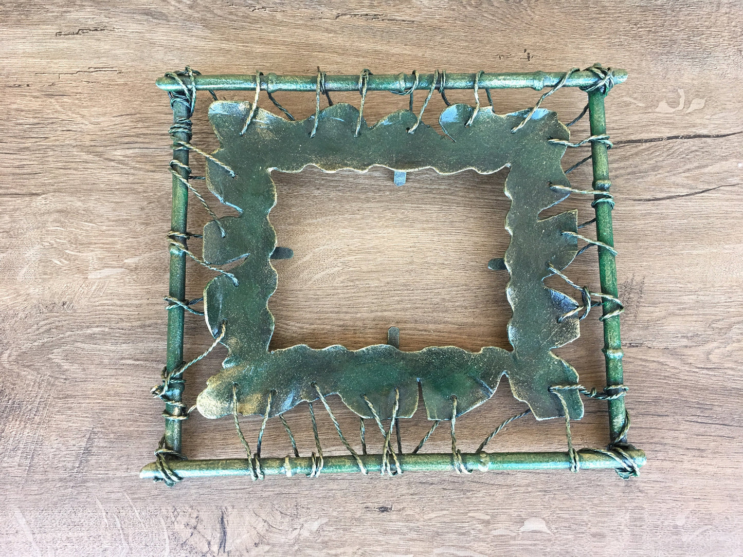 Photo frame, forged photo frame, wrought iron photo frame, photo display, wedding photo frame, custom photo frame, customized photo frame