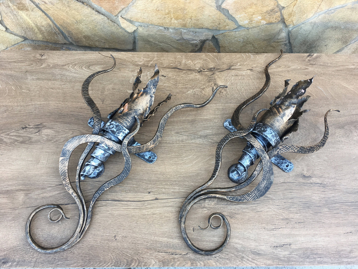 Medieval sconce, wall sconce, medieval lantern, medieval torch, hanging sconces, sconces, viking lantern, midcentury lamp, torch lantern