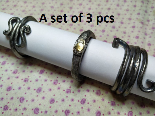 Wedding napkin rings, napkin rings set, wedding gift, wedding decor, wedding table, wedding party, wedding setting, wedding napkin ring