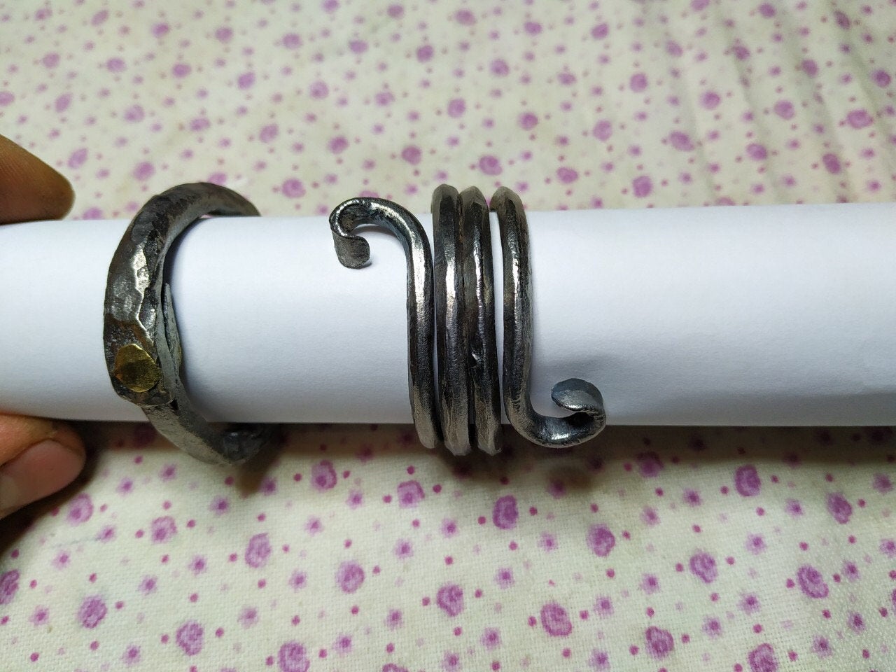 Birthday napkin rings, wedding napkin rings, napkin rings set, Christmas napkins, kitchen napkins, Christmas gift, metal napkin rings