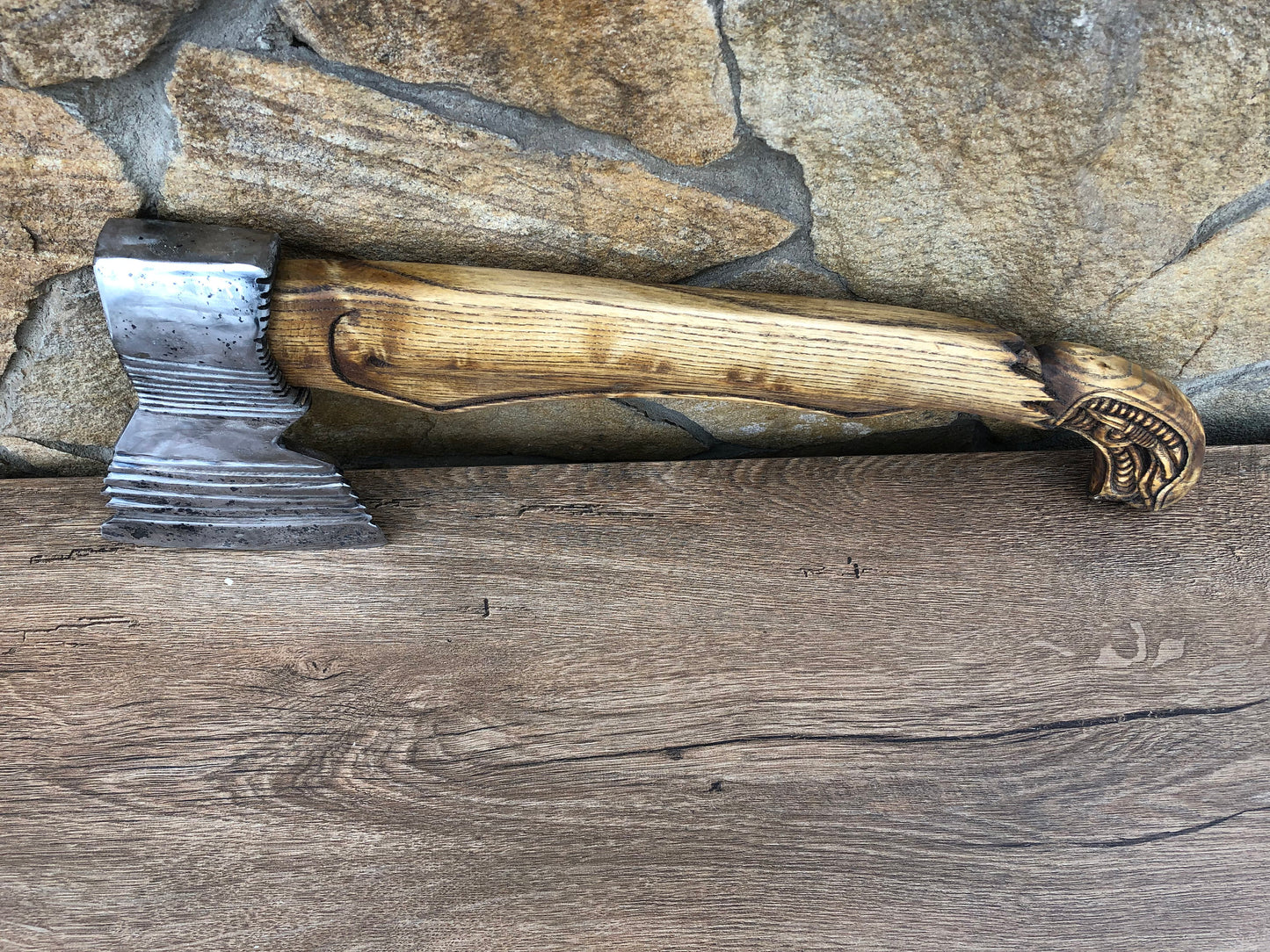 Manly gift, birthday gift, viking axe, anniversary gift, alien, Leviathan axe, handyman gift, Kratos, mens gifts, mens underwear, axes, tool