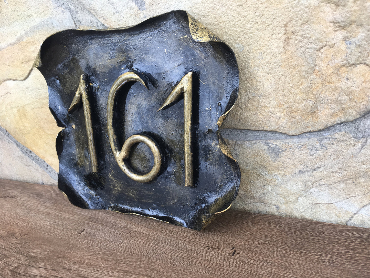 Hand forged address sign, customized home address sign, personalized house number plaque, custom home address sign,personalized house plaque