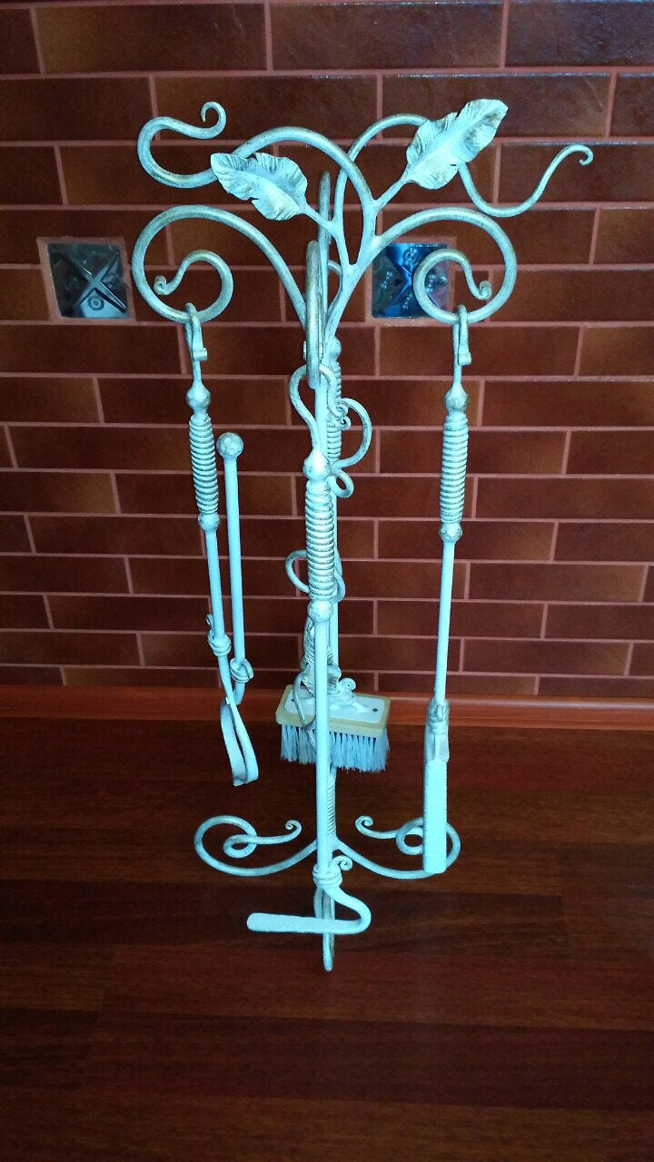 Fireplace tool set, fireplace tools, fireplace accessories, fireplace decor, fireplace, modern farmhouse, viking axe, axe, fireplace screen