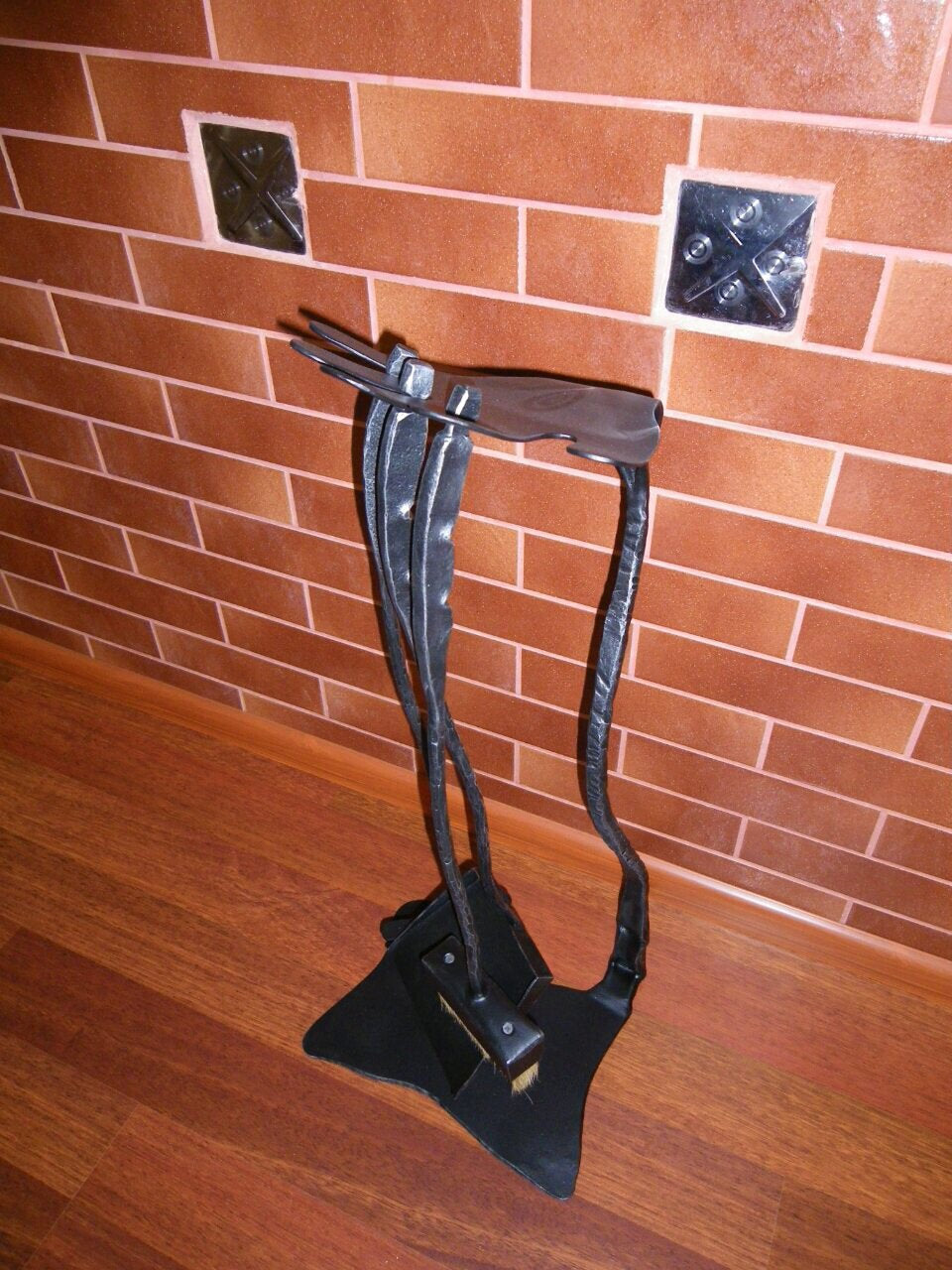 Firewood holder, fireplace log holder, fireplace decor, fireplace log rack, fireplace tool set, fireplace accessories, fireplace tools