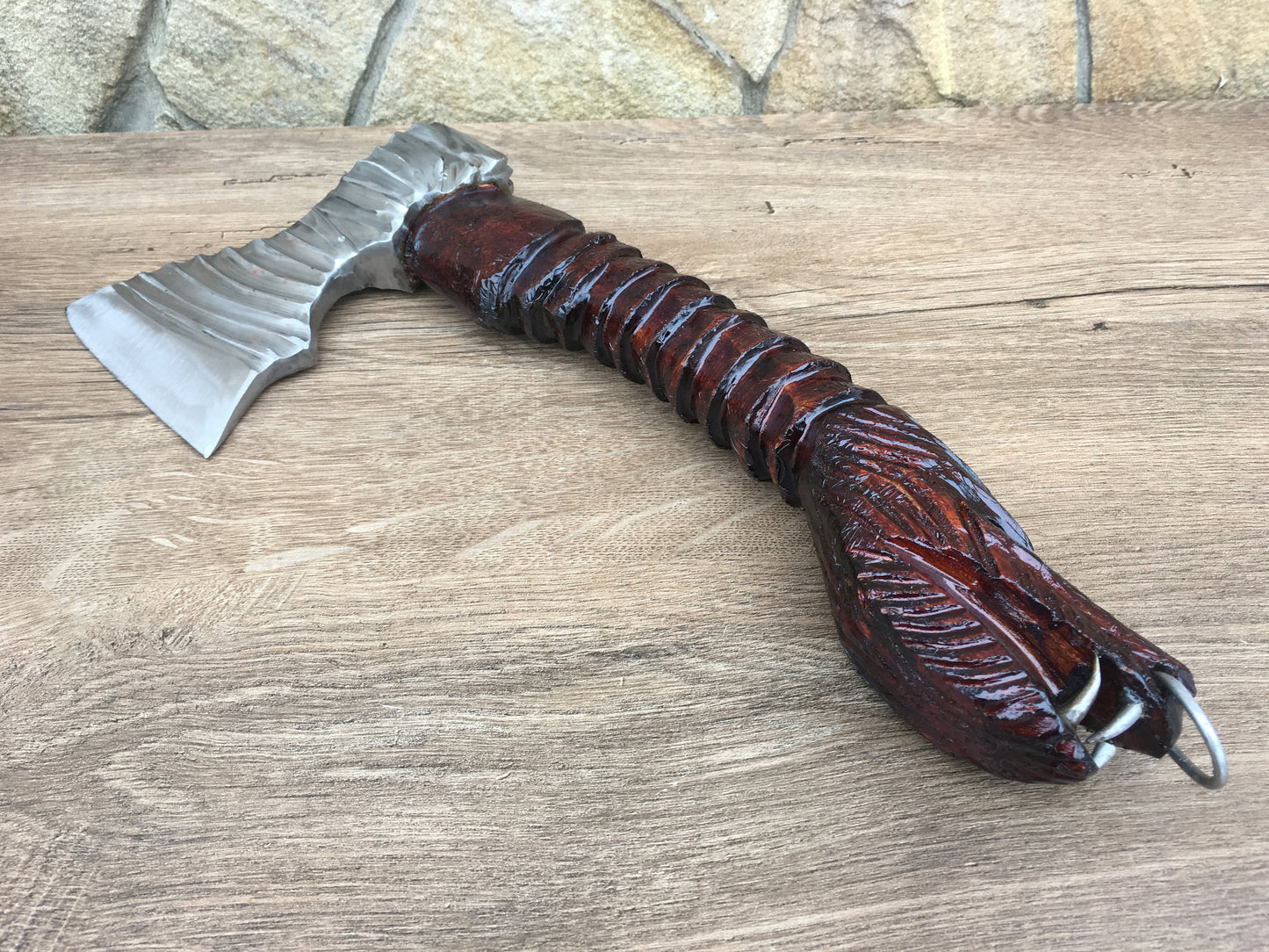 Mens axe, stress relief, viking axe, axe gift, mens birthday gift, mens valentines, mens organizer,hatchet,mens gifts,mens jewelry,manly art