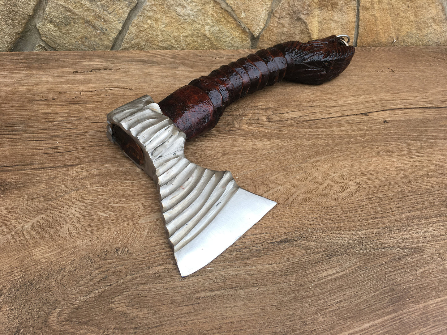 Mens axe, stress relief, viking axe, axe gift, mens birthday gift, mens valentines, mens organizer,hatchet,mens gifts,mens jewelry,manly art