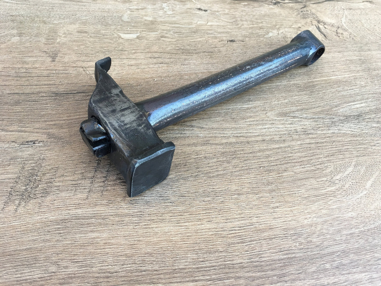 Hand forged hammer, claw hammer, decorative hammer, viking axe, mens gift, iron gift for him, Thors hammer, steel hammer, blacksmith hammer