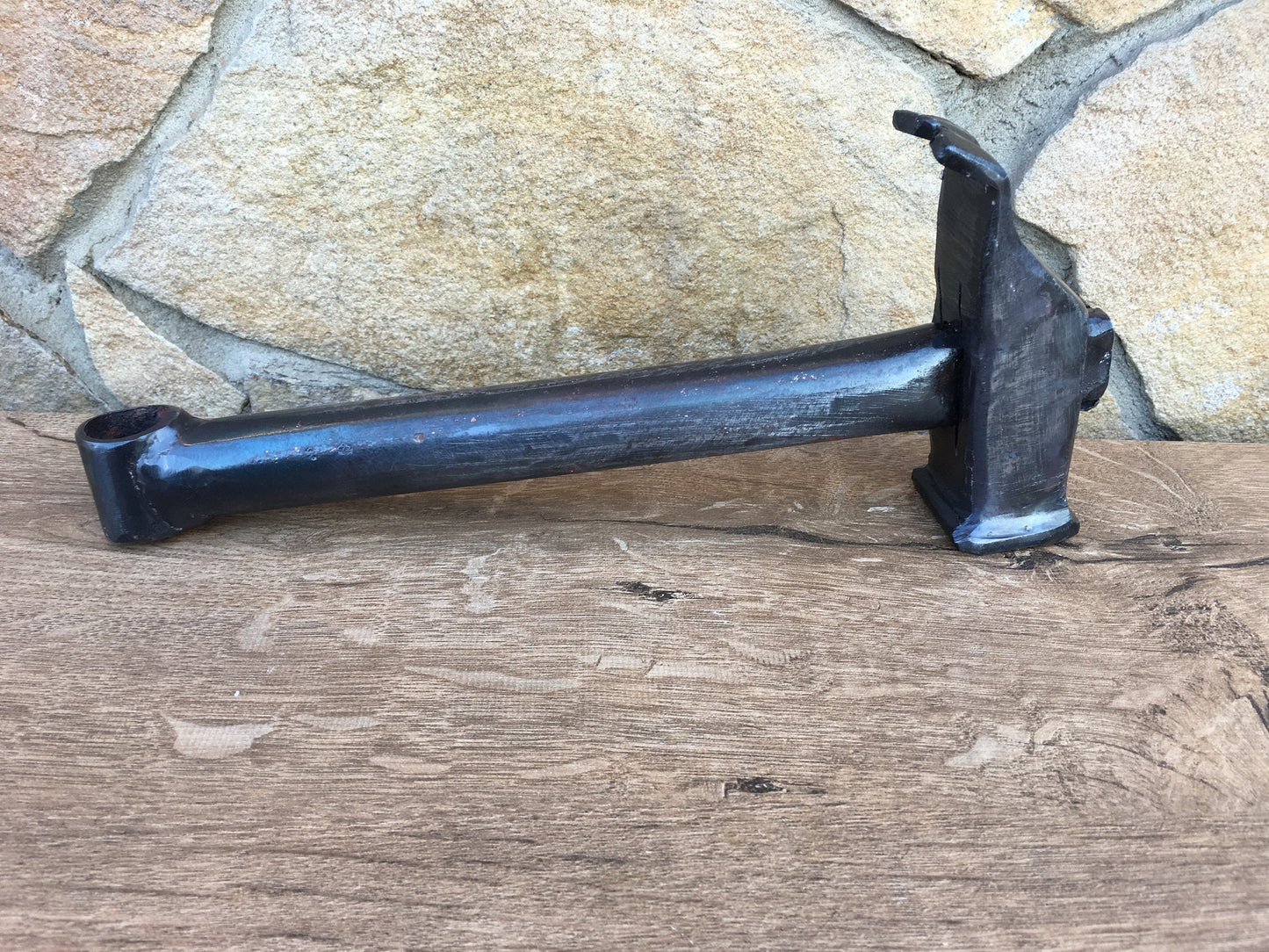 Hand forged hammer, claw hammer, decorative hammer, viking axe, mens gift, iron gift for him, Thors hammer, steel hammer, blacksmith hammer