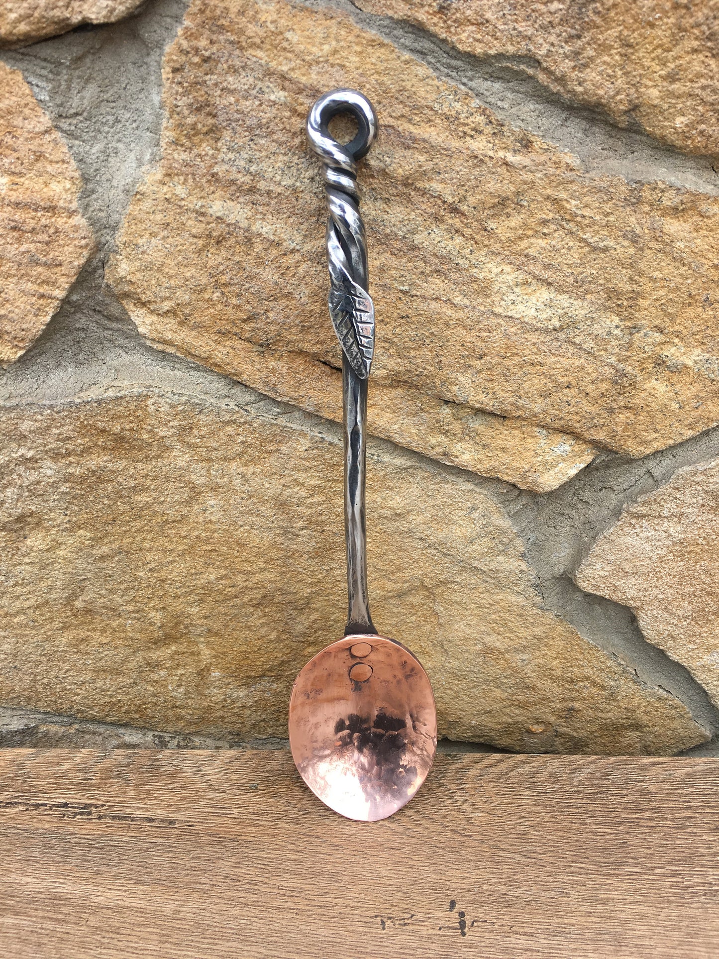 Medieval spoon, mid century spoon, copper spoon, viking spoon, medieval cutlery, viking cutlery,mid century cutlery,medieval flatware, spoon