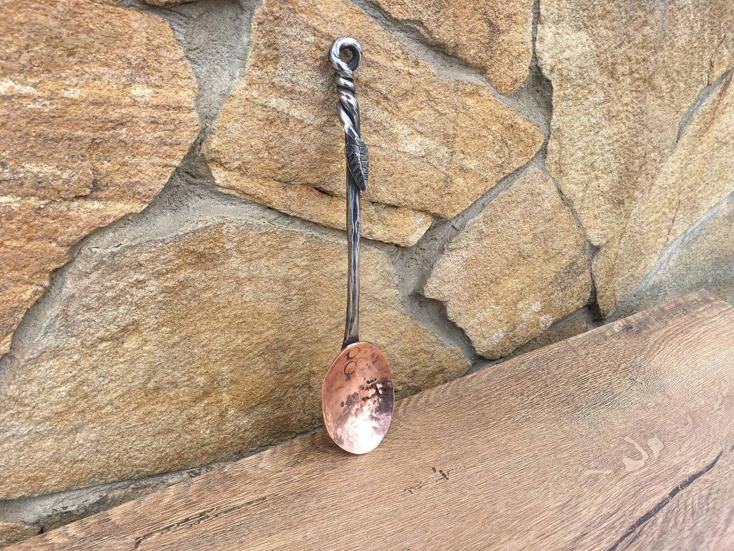 Medieval spoon, mid century spoon, copper spoon, viking spoon, medieval cutlery, viking cutlery,mid century cutlery,medieval flatware, spoon