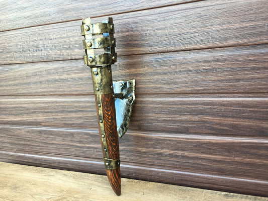 Wall sconce, hand forged lamp, viking lantern, porch lamp, torch lamp, rustic lantern, hand forged torch, wall decor, decorative torch lamp